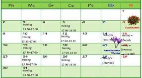 Plan na Marzec!