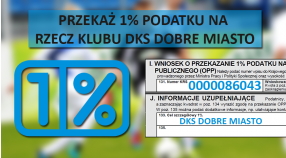 Przekaż 1% na rzecz klubu!
