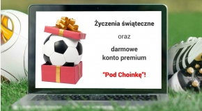 Darmowe konto premium pod choinkę i życzenia świąteczne od Futbolowo.pl