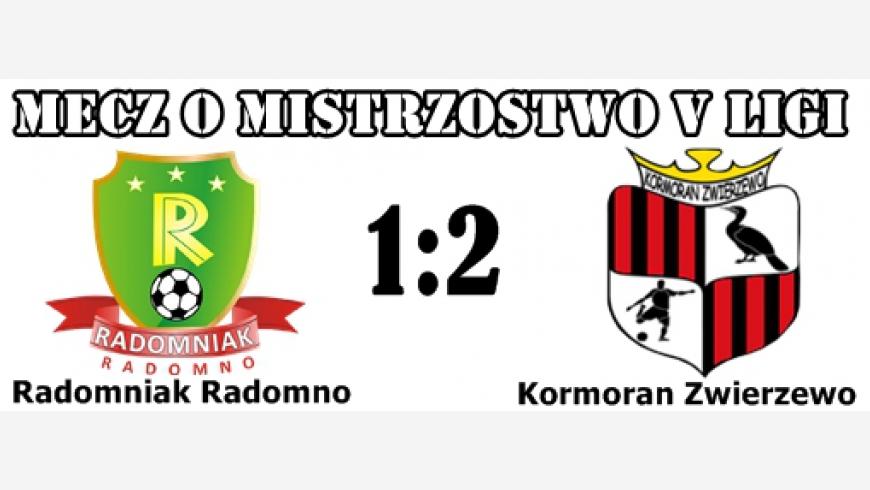 Radomniak - Kormoran Zwierzewo 1:2