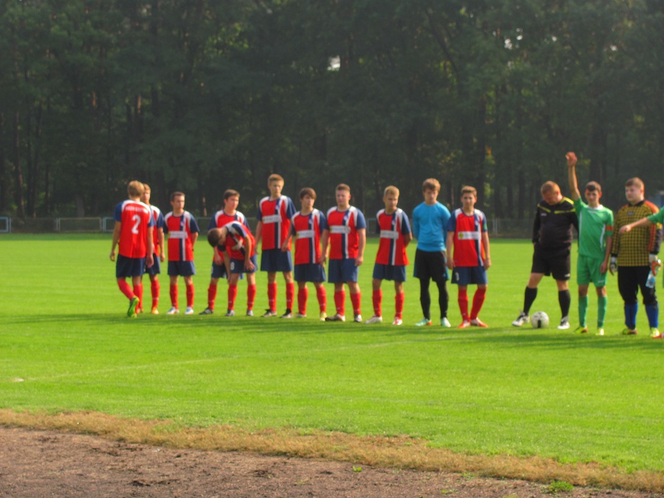 Płocka Liga Juniorów U-17 (4 kolejka):  Błękitni Gąbin – Mazur Gostynin 0:4