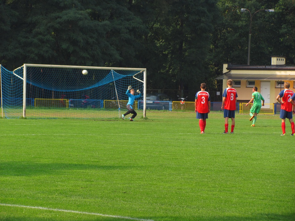 Płocka Liga Juniorów U-17 (4 kolejka):  Błękitni Gąbin – Mazur Gostynin 0:4