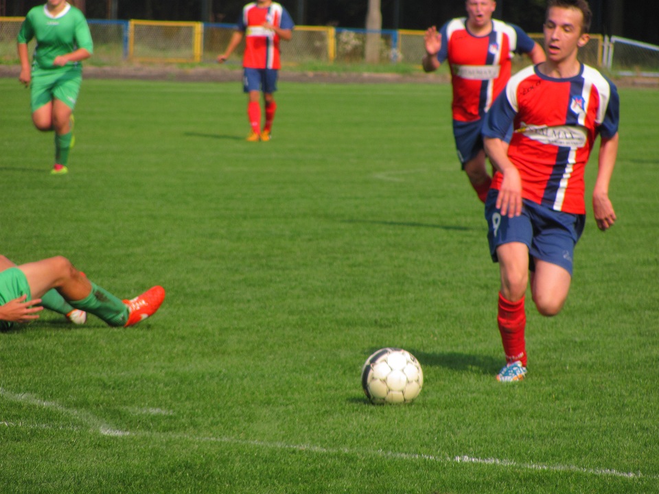 Płocka Liga Juniorów U-17 (4 kolejka):  Błękitni Gąbin – Mazur Gostynin 0:4