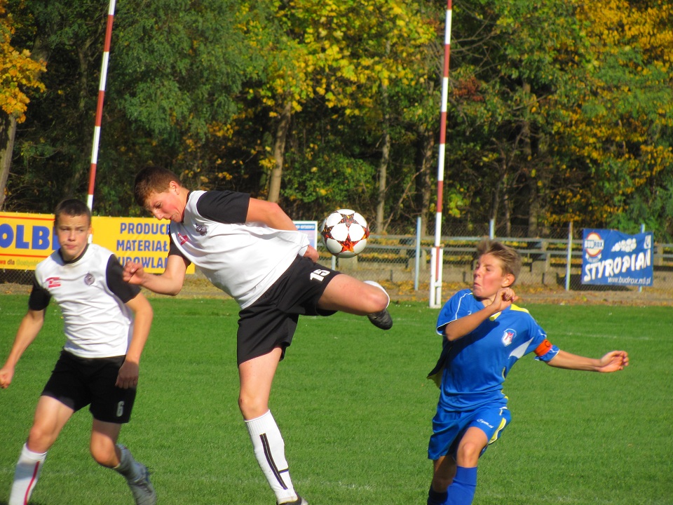  Płocka Liga Trampkarzy U-15 – 9 kolejka  Mazur Gostynin – Sparta Mochowo 7:1